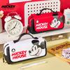 Mickey Mouse Large Capacity Double Layer Pencil Case With Cartoon Design For Kids And Students
