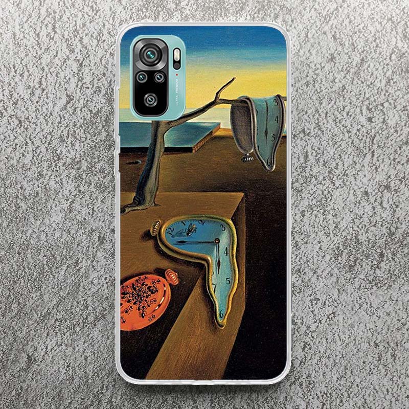 Salvador Dali Art Print Soft Case for Xiaomi Redmi Note 14 13 12S 11S Phone Shell 10 Pro Plus 11E 11T 12 11 10S 5G Cover