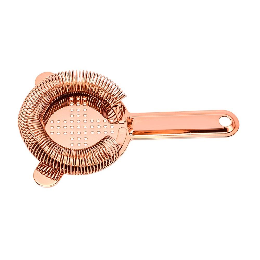 304 Stainless Steel Bar Strainer High-Density Spring Ice Strainer Professional Drink Strainer  Home