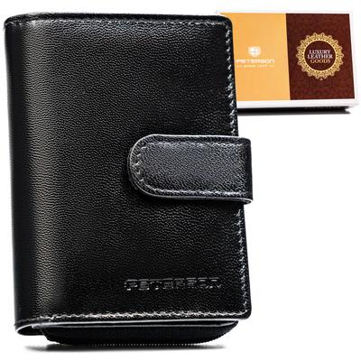 Peterson Leather Wallet PTN RD-46-GCL-2381 Black