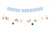 Baner Happy Birthday Pieski, 210 Cm, Mix