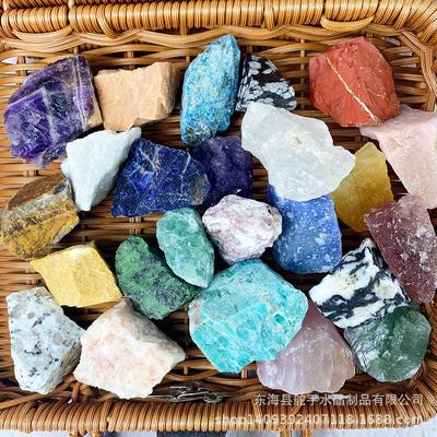 Natural Mixed Crystal Mineral Specimen Aromatherapy Diffuser Stones