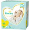 Pampers Diaper Newborn Size (~5kg) Tape 192 Pieces for First Skin (64 Pieces X 3 Packs)