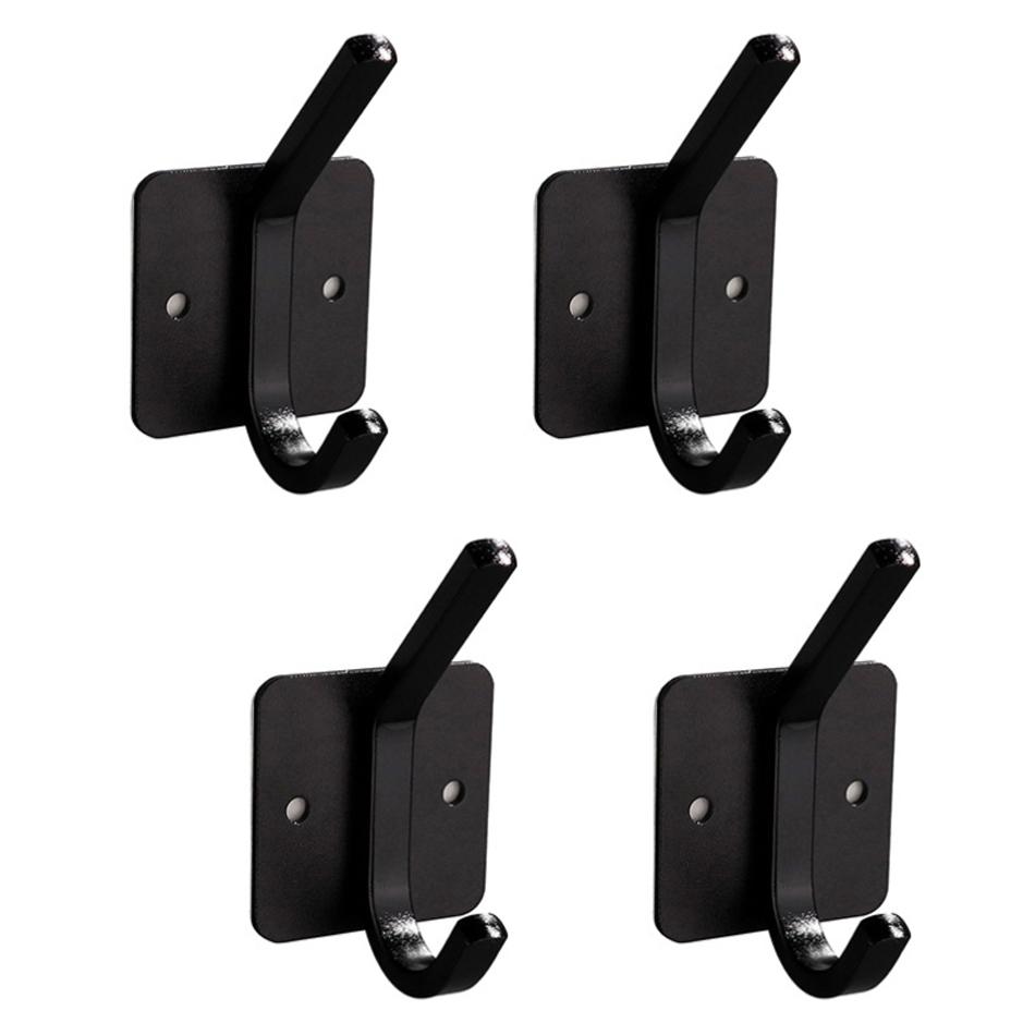 

4 шт./лот настенный крючок клейкий золотой черный космический алюминиевый круглый кухонный полотенце для ванной комнаты крючки для ключей держатель для вешалки