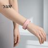 Adjustable Silicone Band for Sports Bands Hume 2.0, Breathable Replacement Strap Secure Fitness Tracker Home Use Tracker, Anti-Sweat Wristband