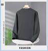 Men's Plus Size Fleece Sweatshirt - Winter Warmth Round Neck Pullover