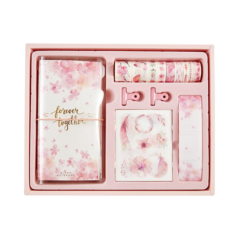 DIY Washi Tape Büroklammern Aufkleber Geschenkbox Journal Traveler Notizbuch Handbuch Set Persönlicher Tagebuchplaner Zubehör für Mädchen