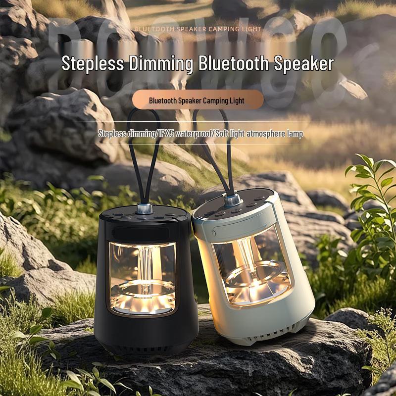 Bach John QD09 Camping Lantern Bluetooth Speaker (CN version)