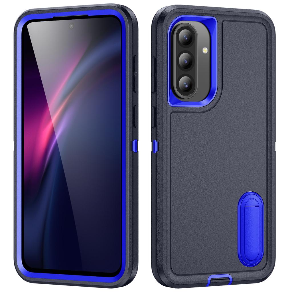 New Samsung A56 Full Surround Frosted Anti Drop Dustproof Bracket Phone Case Skin Friendly Heat Dissipation Protective Cover