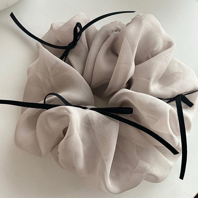 

Милый балетный пучок из пряжи, лента, бантик, резинка для волос, французская нежная резинка-кольцо для волос, аксессуары для волос, женские
