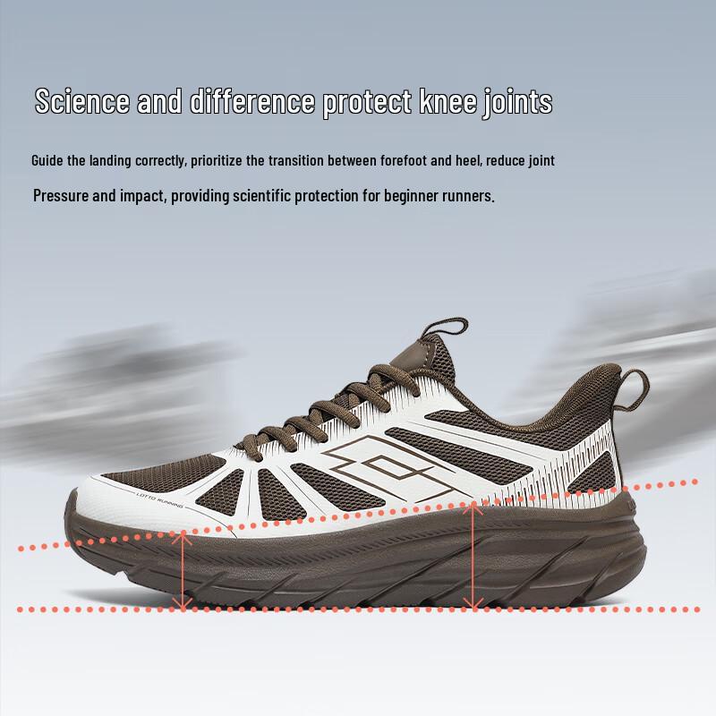 LOTTO Men's Breathable Cushioned Running Shoes