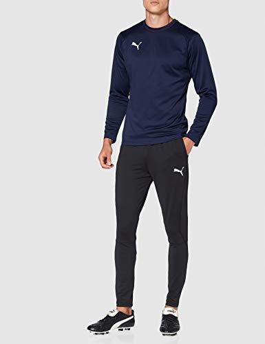 Pantalones de entrenamiento Puma negros para hombre Pro L P76 pantalones de chándal