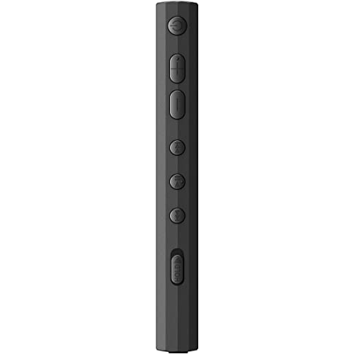 Sony Walkman NW-A307 64GB A300 Series MP3 Player Touch Panel Wireless Hi-Res Audio Bluetooth Android Streaming LDAC aptX HD MicroSD Support Black
