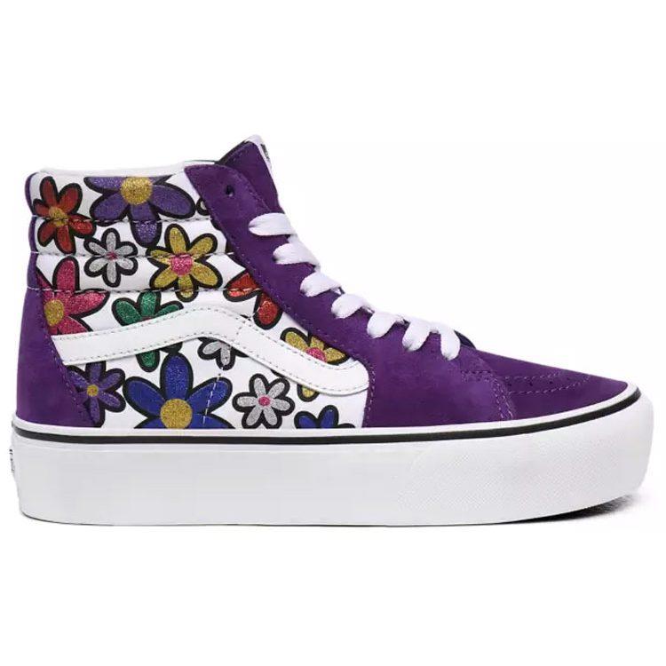 Sk8 Vans-Hi Platform 2 'Glitter Daisies' Women's VN0A3TKNX96