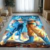 Anime D-Dragon Ball Game Cartoon Living Room Non-Slip Area Rug Soft Carpet for Bedroom Kids Playroom Sofa,Home Decor Doormat