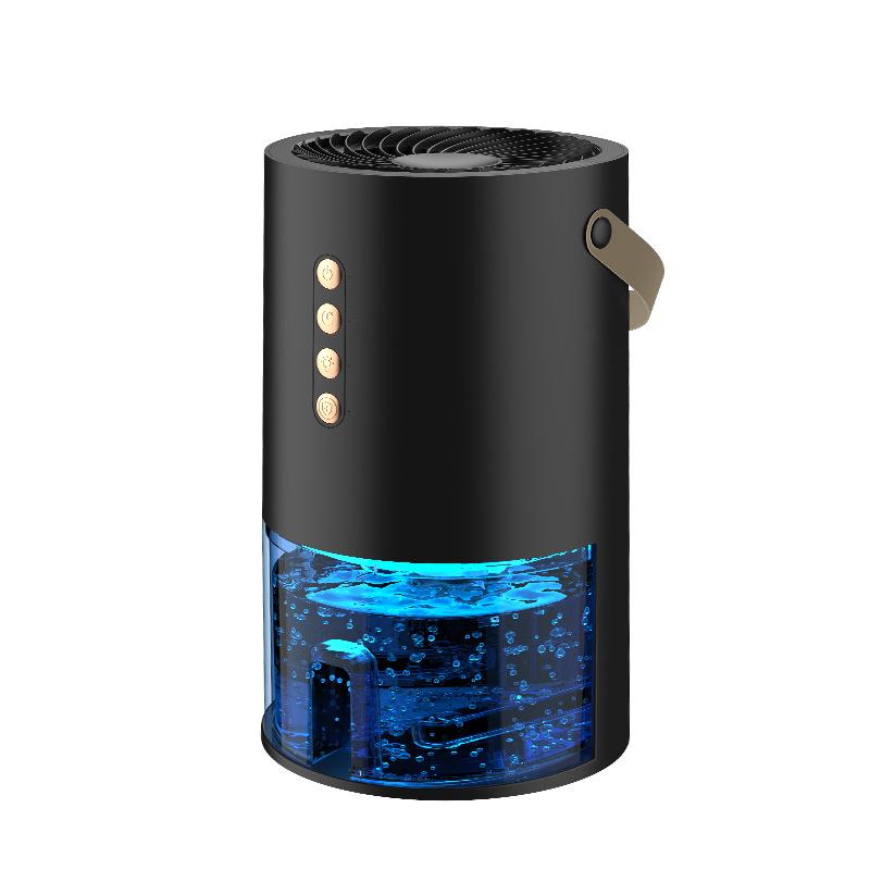 Dezumidificator Silențios Huinan și Purificator de Aer cu Ioni Negativi pentru Casă Dormitor