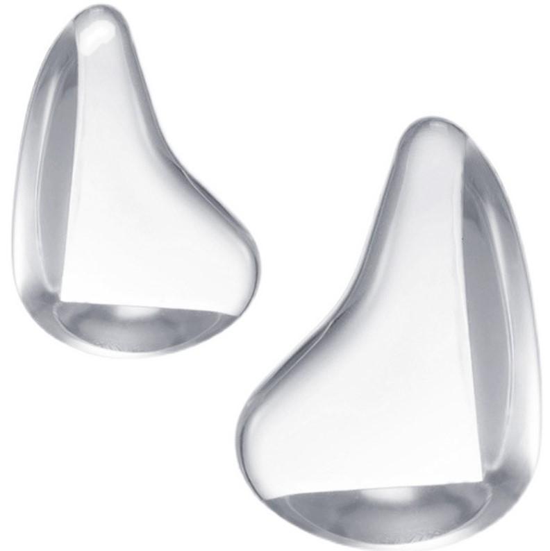 10 Stück Wassertropfen-Kollisionswinkel für Kinder, Kollisionsschutz, transparenter Winkelschutz, Tischabdeckung mit dickem Kollisionswinkel