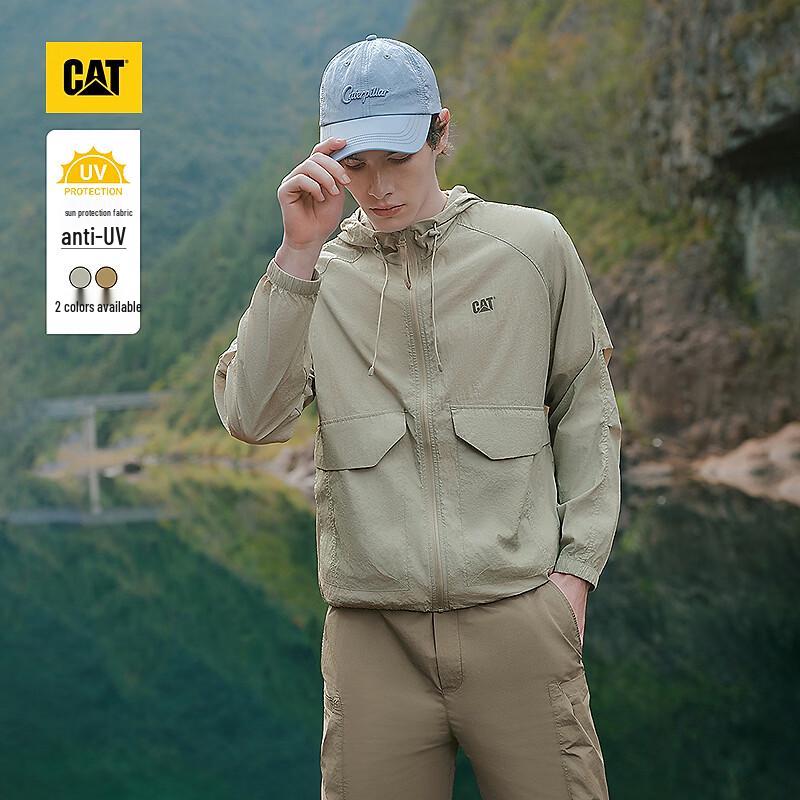 

CAT Men s Reflective Wrinkled Sun Protection Jacket M