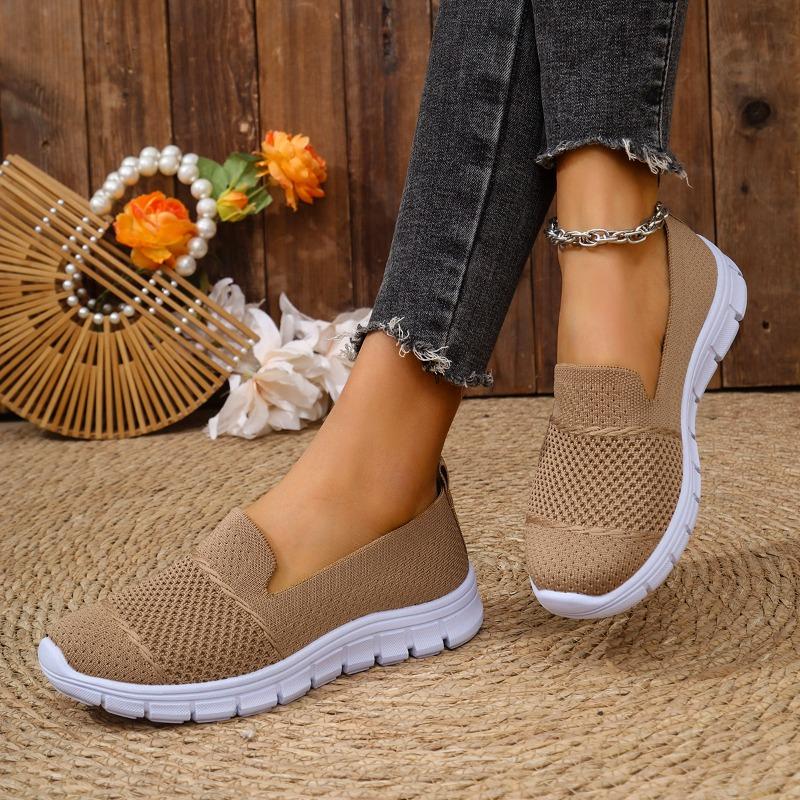 Fashion Women's Breathable Fabric Casual Shoes Ultra-Soft Lightweight Sole Ventilated Lining Fashion Comfort for Walking Travel Shoes