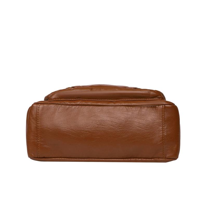Women's Bag Shoulder Bag Retro Soft Leather Mother Bag Lightweight Crossbody Bag