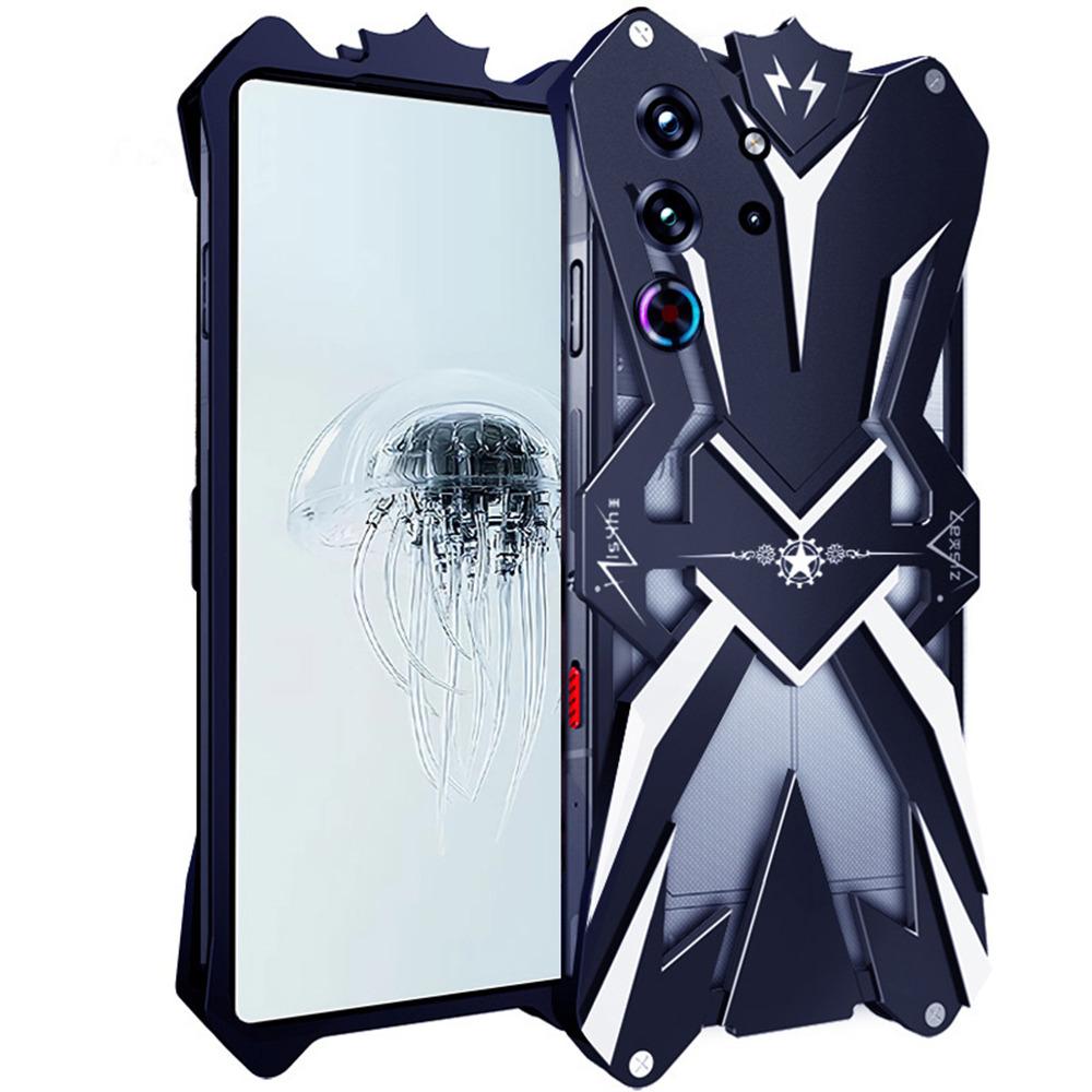For ZTE Nubia Red Magic 10 Pro 5G Case Shockproof Aluminum Alloy Phone Back Cover