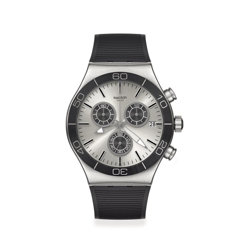 Watch SWATCH OUTDOOR New Irony Chrono YVS486 Black [Swatch] Men's