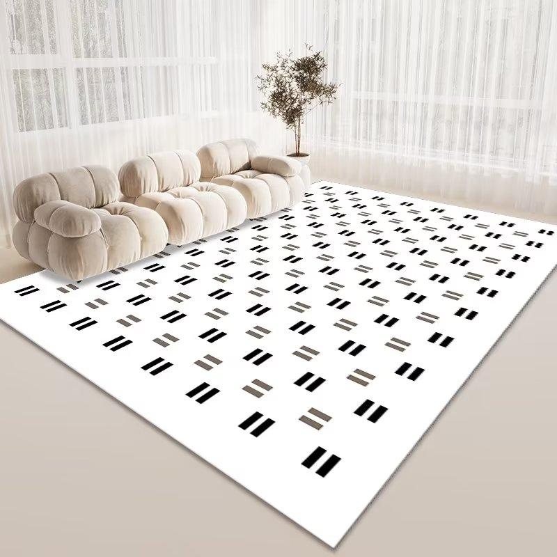 Geometrisch bedruckte Dekoration Heimteppich Wohnzimmer Moderner Stil 200x250 Große Bereichsteppiche für Schlafzimmer Weiche Rutschfeste Matte Kinder