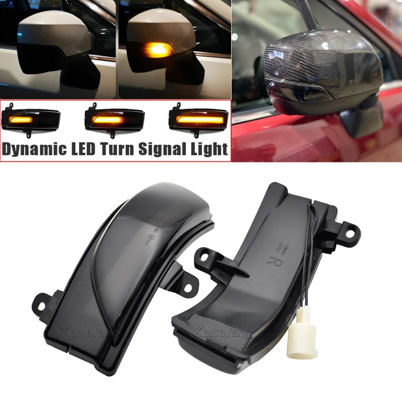 LED Dynamic Blinker Rearview Mirror Turn Signal Light Indicator For Subaru Crosstrel Forester Impreza Legacy Outback WRX STI