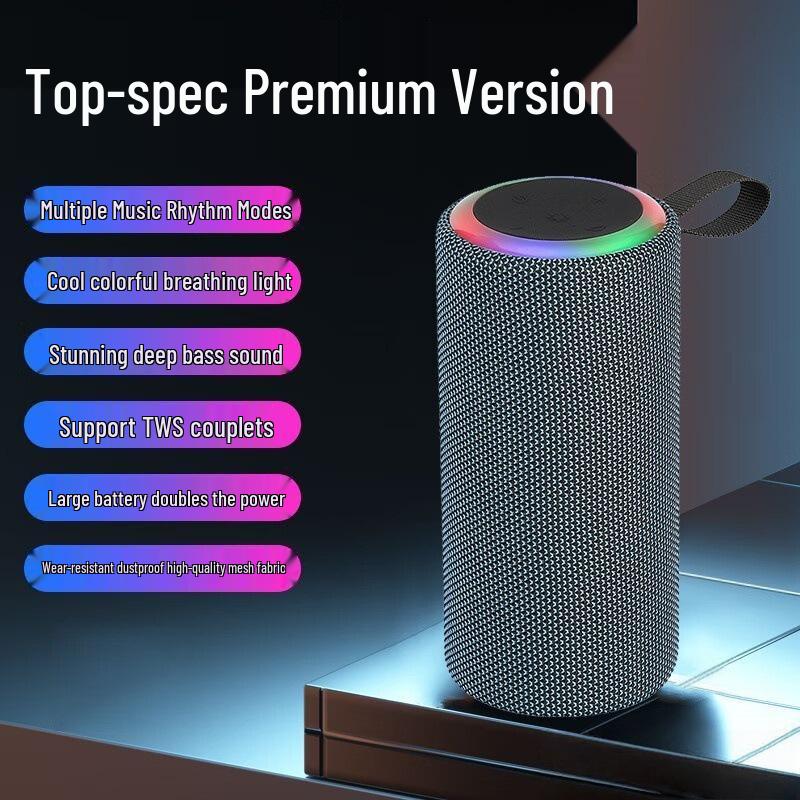 W17 Wireless Bluetooth Speaker - High Volume, Superior Sound, Heavy Bass, Portable for Home or Car Use