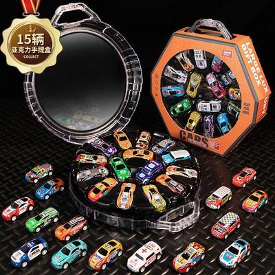 Mini Geri Çekmeli Araba Modeli, Bebek Etkileşimli Düşmeye Dayanıklı Araba, Kaydırmalı Simülasyon Araba Oyuncakları