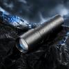 Waterproof Telescopic Zoom Flashlight Rechargeable White Laser Flashlight  Home