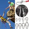 Quick Link Camping Equipment Outdoor Climbing Gear Buckle Ring Carabiner Safety Hook Travel Kit