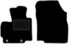 Front Mats Black For: Mitsubishi Space Star II Hatchback (2013-)