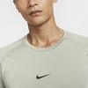 Nike Pro Dri-Fit Logo Breathable Quick-Dry Fitted Training Raglan Long Sleeve T-Shirt Men Tops Horizon-Green FB7920-370