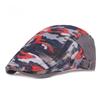 Breathable Cotton Mesh Cap With Curved Brim For Outdoor Activities