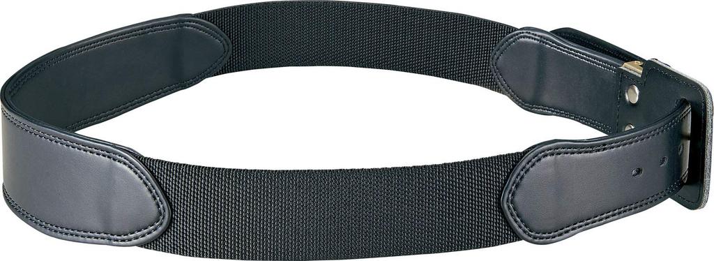 ZETT Baseball Black Size BX05 Belt, (1900), L,