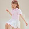 Hello Kitty Girls' Summer Short Sleeve & Skirt Set