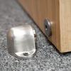 Brushed Metal Floor Mounted Magnetic Door Stopper