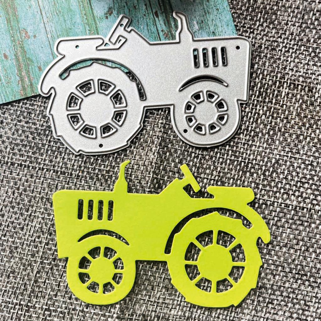 Metal Die Cuts Tractor Embossing Stencil Cutting Dies for Card Making Scrapbooking Paper Craft DIY Template Handmade