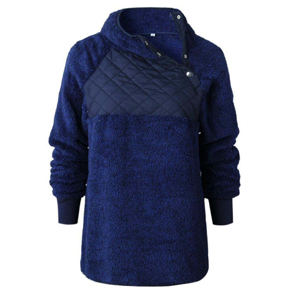 asymmetrical fleece pullover