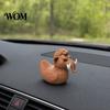 Rustic Home Decor Mammoth Duck Figurine, 3D Printed Ornament, Funny Novelty Decoration Statue, Desktop for Table Shelf Figurine
