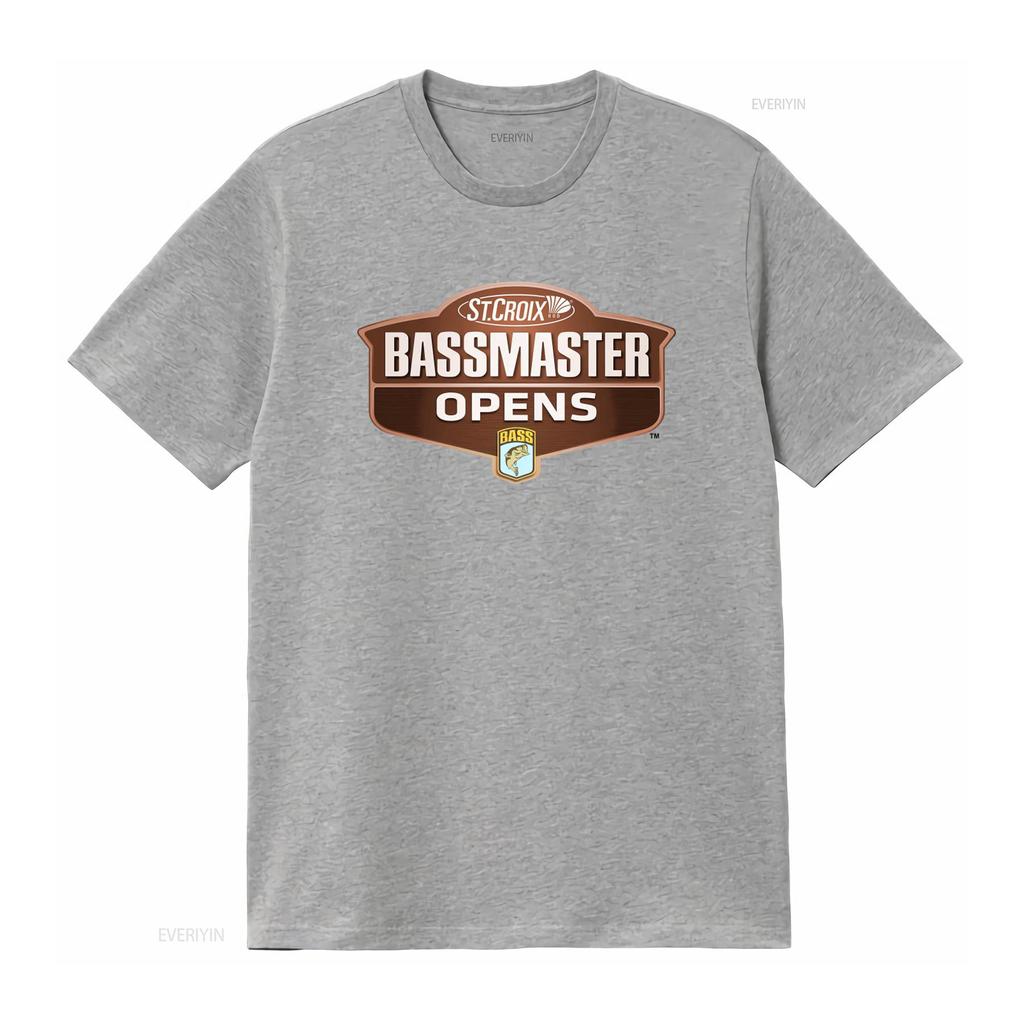 2023 Sonderartikel St Croix Bassmaster Logo Herren T-Shirt USA Größe S 5XL vintage gewaschen lässig dehnbar Mode stilvoll