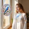 Acrylic Flat Puzzle Sun Catcher Decorative Hanging Ornament Window Art Piece for Home and Office Display