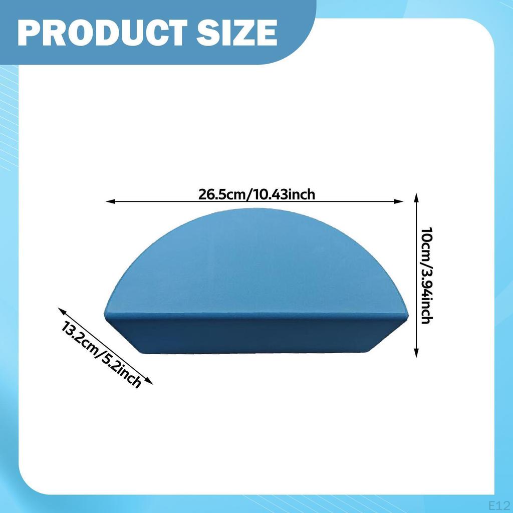 Block, Exercise Brick, Non-slip, Supporting Accessory, EVA, for Balance Training, Deep Stretches,