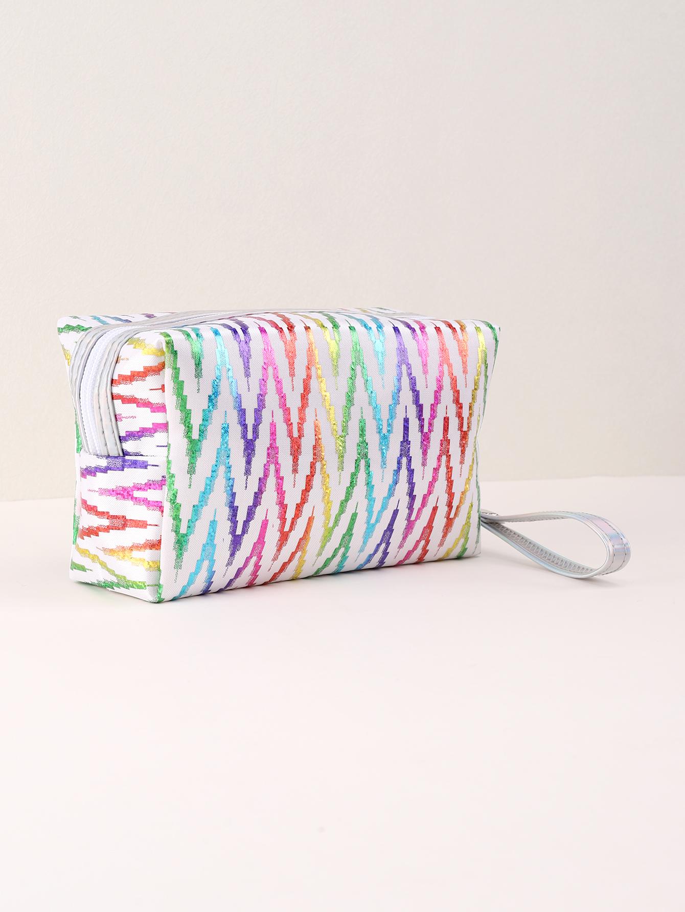 

Fabric pencil case stationery multi-colour trousse trousse with zip design estuche back-to-school gift pencil case for a friend белый