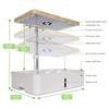 Zerstäubendes hydroponisches Anbausystem-Kit 12-Töpfe Indoor Smart Kräutergarten Pflanzgefäß