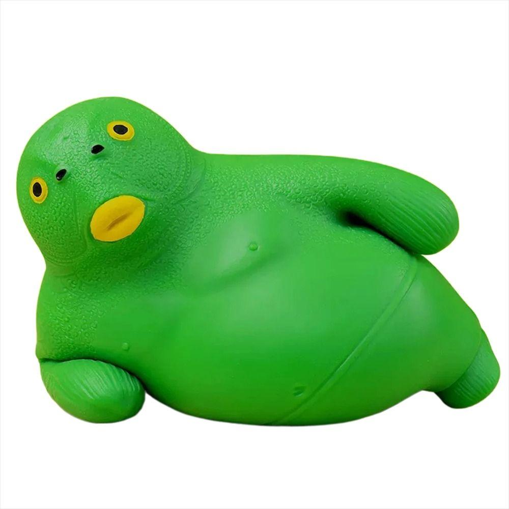 Spongy Silly Fish Animals Toys Squeeze Toy Fidget Green Fish Squeeze Green Fish Green Head Fish