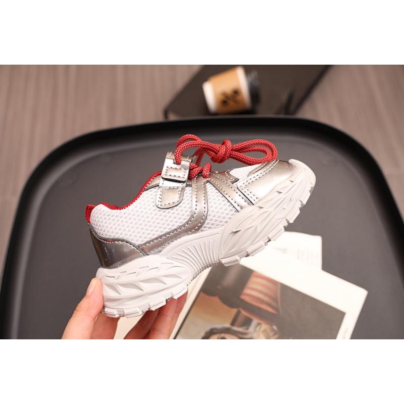 Kids Lightweight Breathable Mesh Sports Casual Sneakers For Boys And Girls
