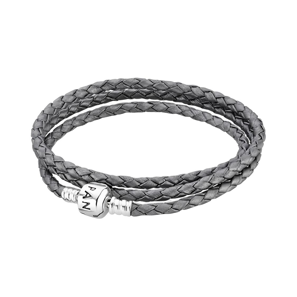 

Pandora Fashion Versatile Trendy Bracelet Unisex Bracelet Gray 590705CSG-T Box,38cm