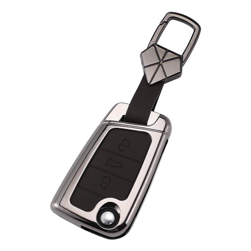 Compatible Key Case for Volkswagen Golf 8, ID.4, ID.3, Tiguan, Passat, Lingdu, Lanxun, and Touareg.